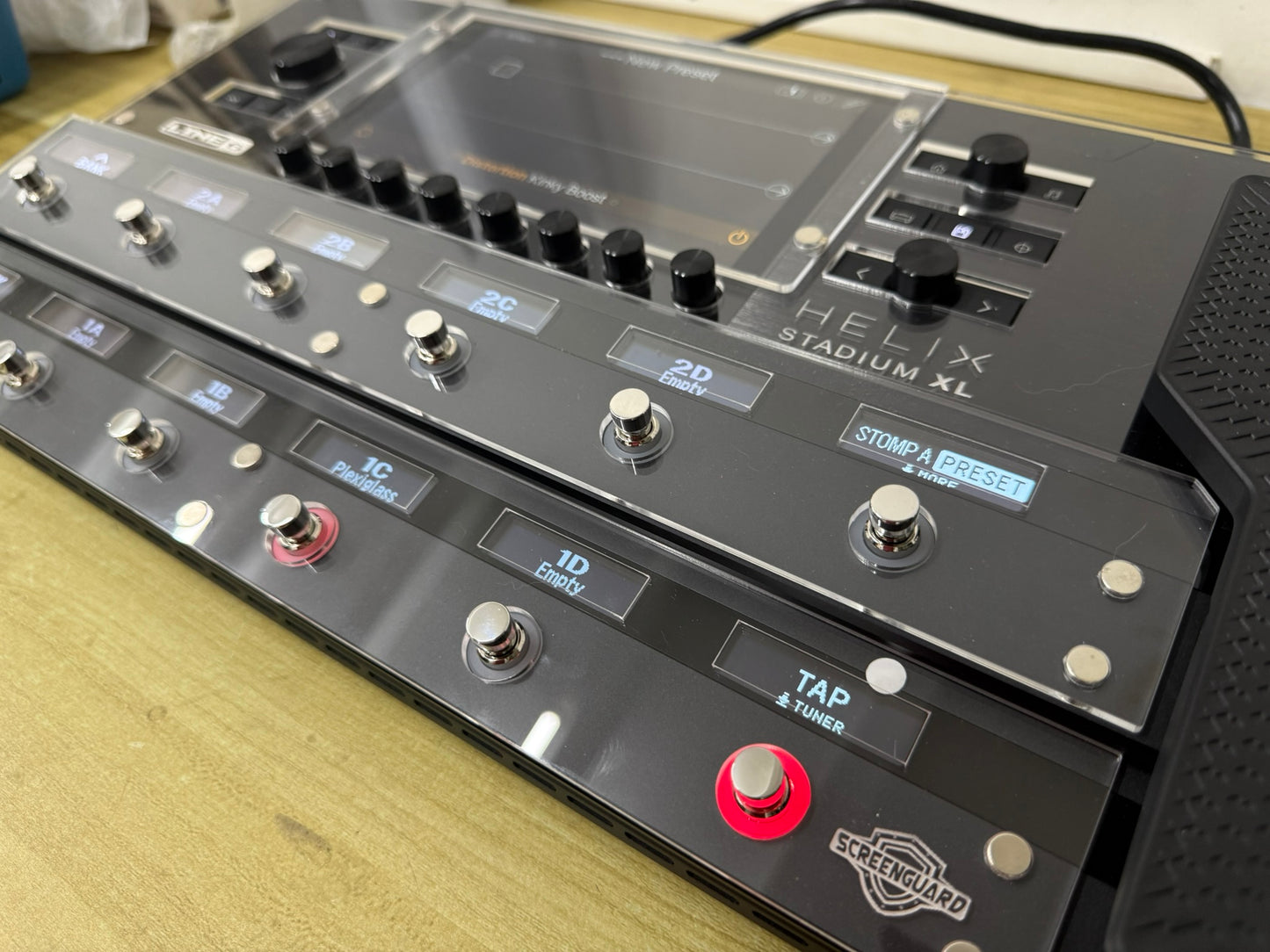 ScreenGuard for Line 6 Helix Stadium XL