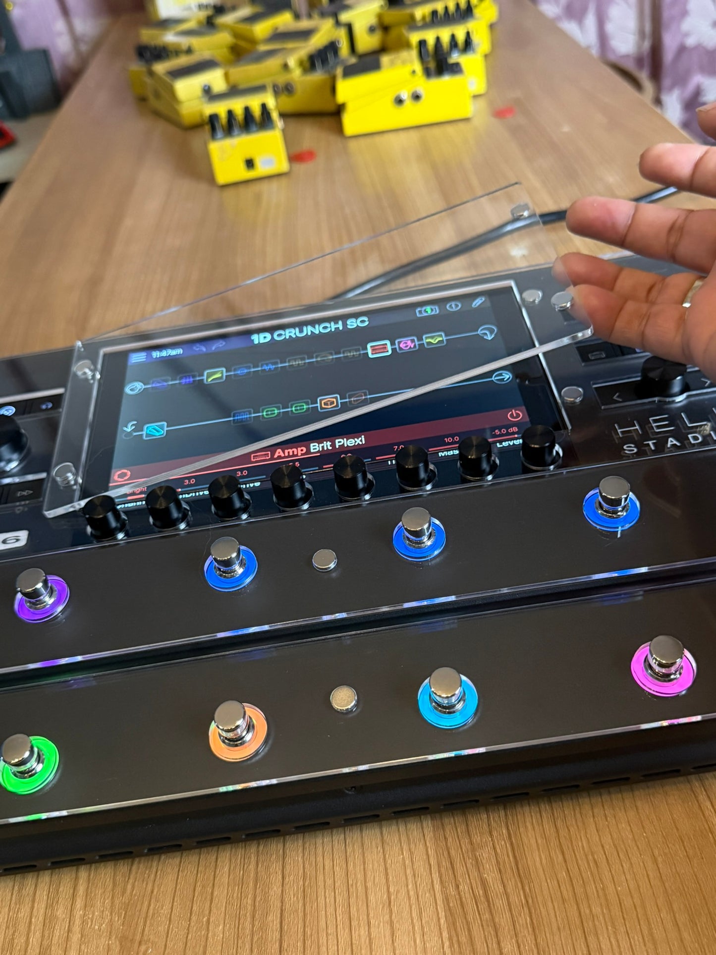ScreenGuard for Line 6 Helix Stadium