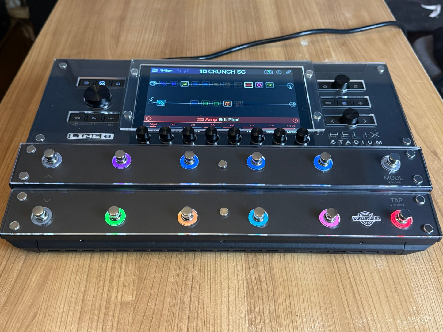 ScreenGuard for Line 6 Helix Stadium