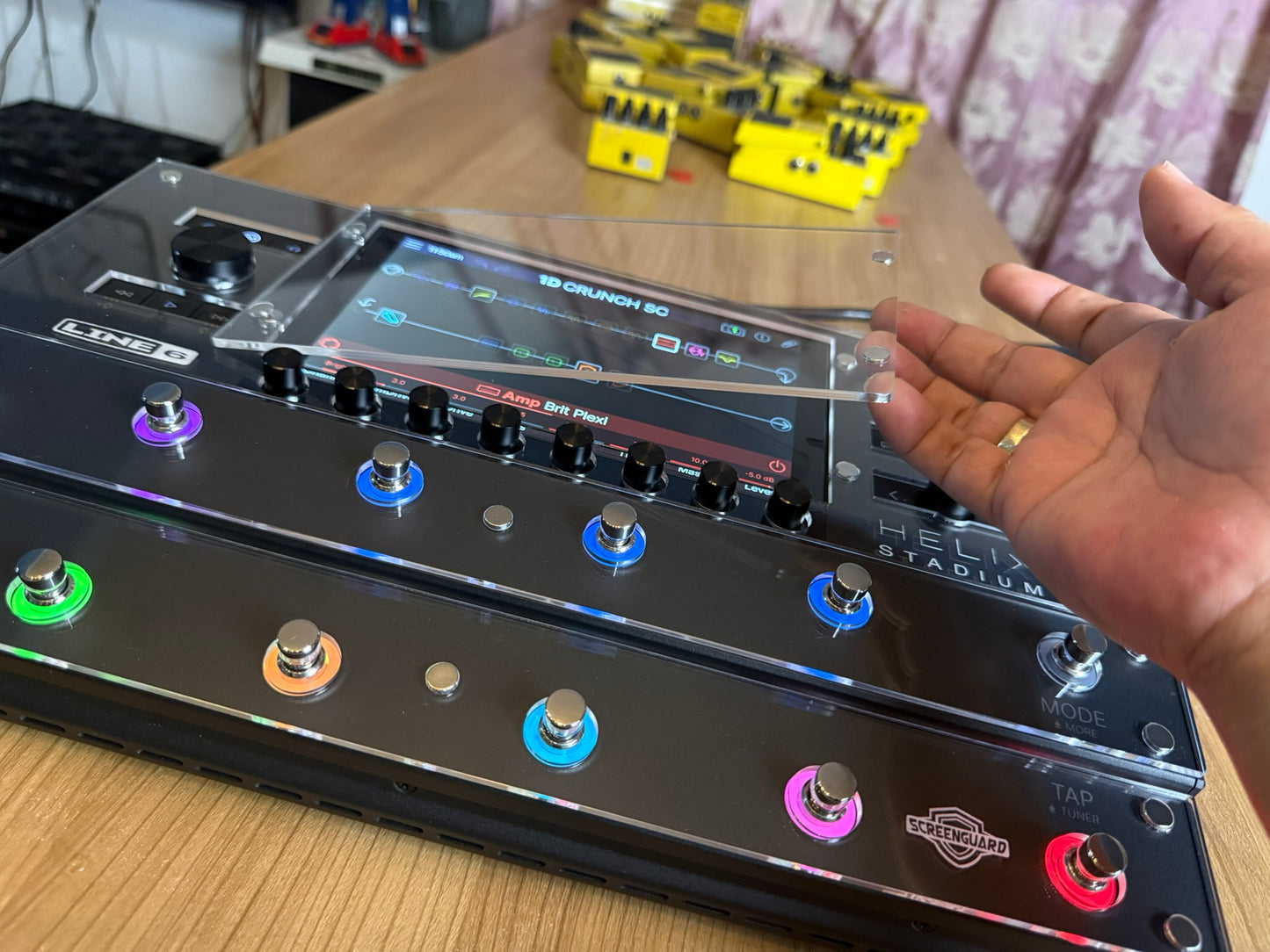 ScreenGuard for Line 6 Helix Stadium
